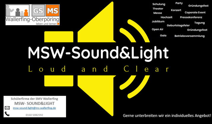 Schülerfirma Sound & Light