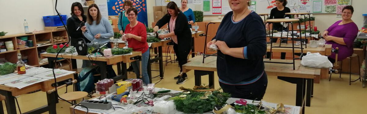 Bastelabend des Elternbeirates