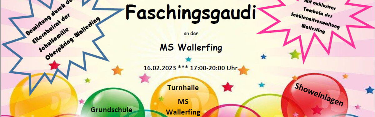 Faschingsgaudi 2023